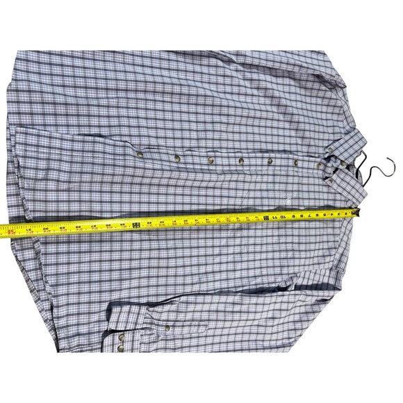 Ariat Mens Country Clement Button Down Shirt Size XXL LAVENDER Long Sleeves - Picture 4 of 9